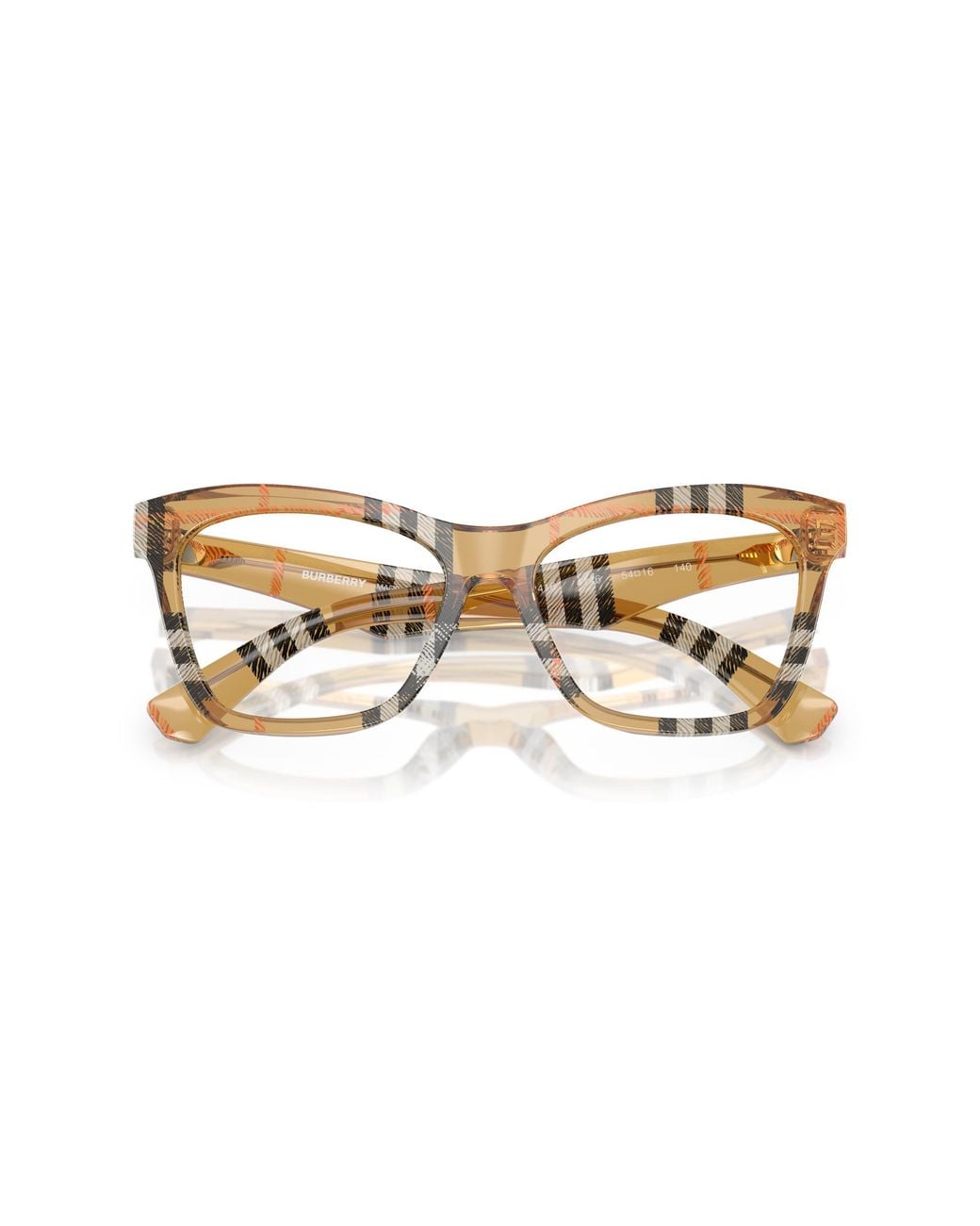 Burberry Black Be2416 4146 Optical Frames Acetate Cat Eye Normal