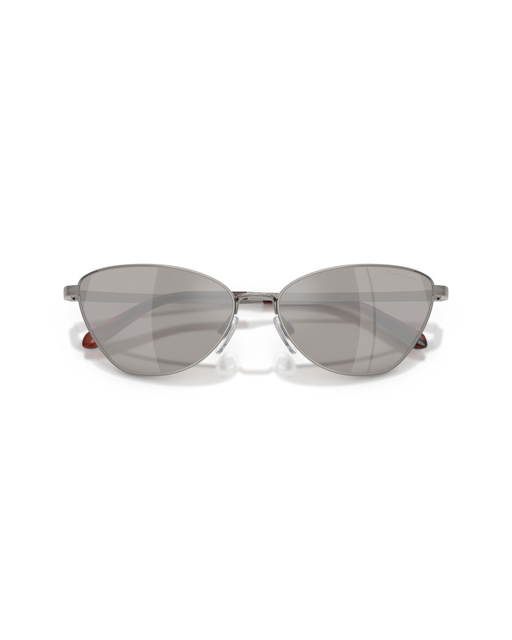 Ralph Lauren Black Rl7093 90026G Sunglasses Steel Squared Mirror