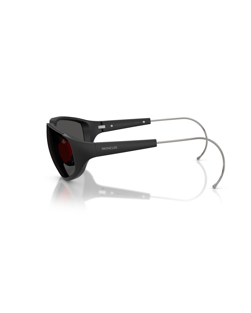 Moncler Black Me8008 Laszer 500687 Sunglasses Injected Geometric Normal