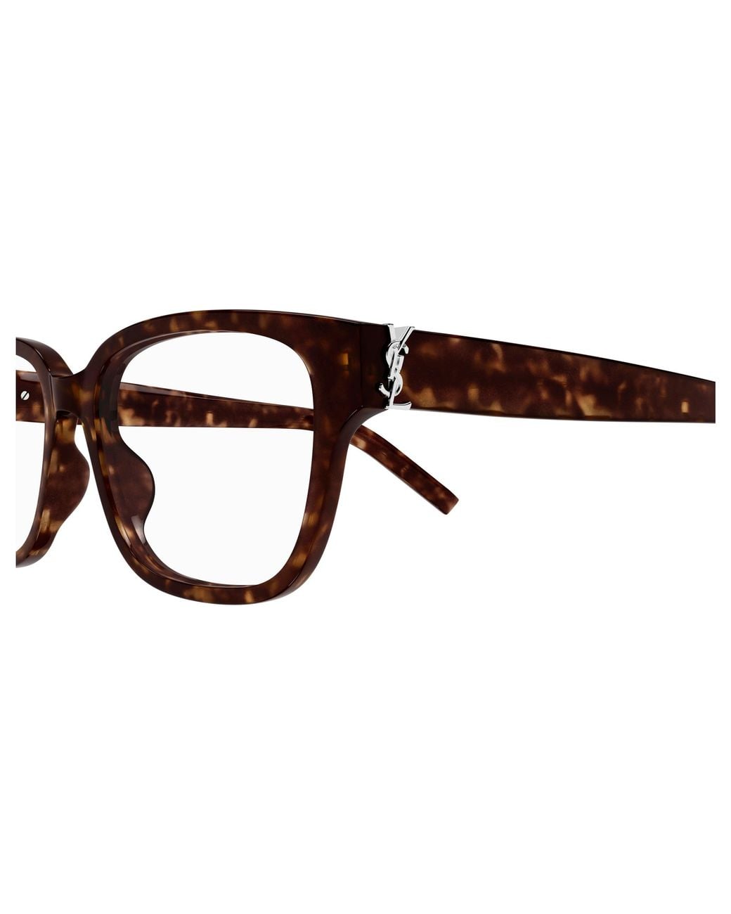 Saint Laurent Black Sl M150/F 002 Optical Frames Acetate Transparent Squared