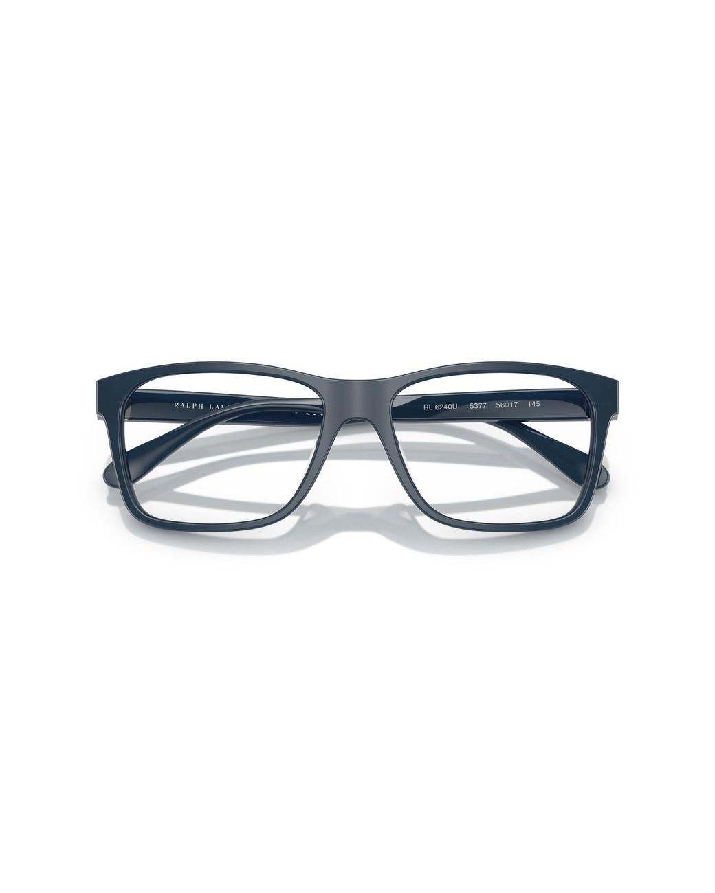 Ralph Lauren Black Rl6240U 5377 Optical Frames Acetate Transparent Squared Normal for men