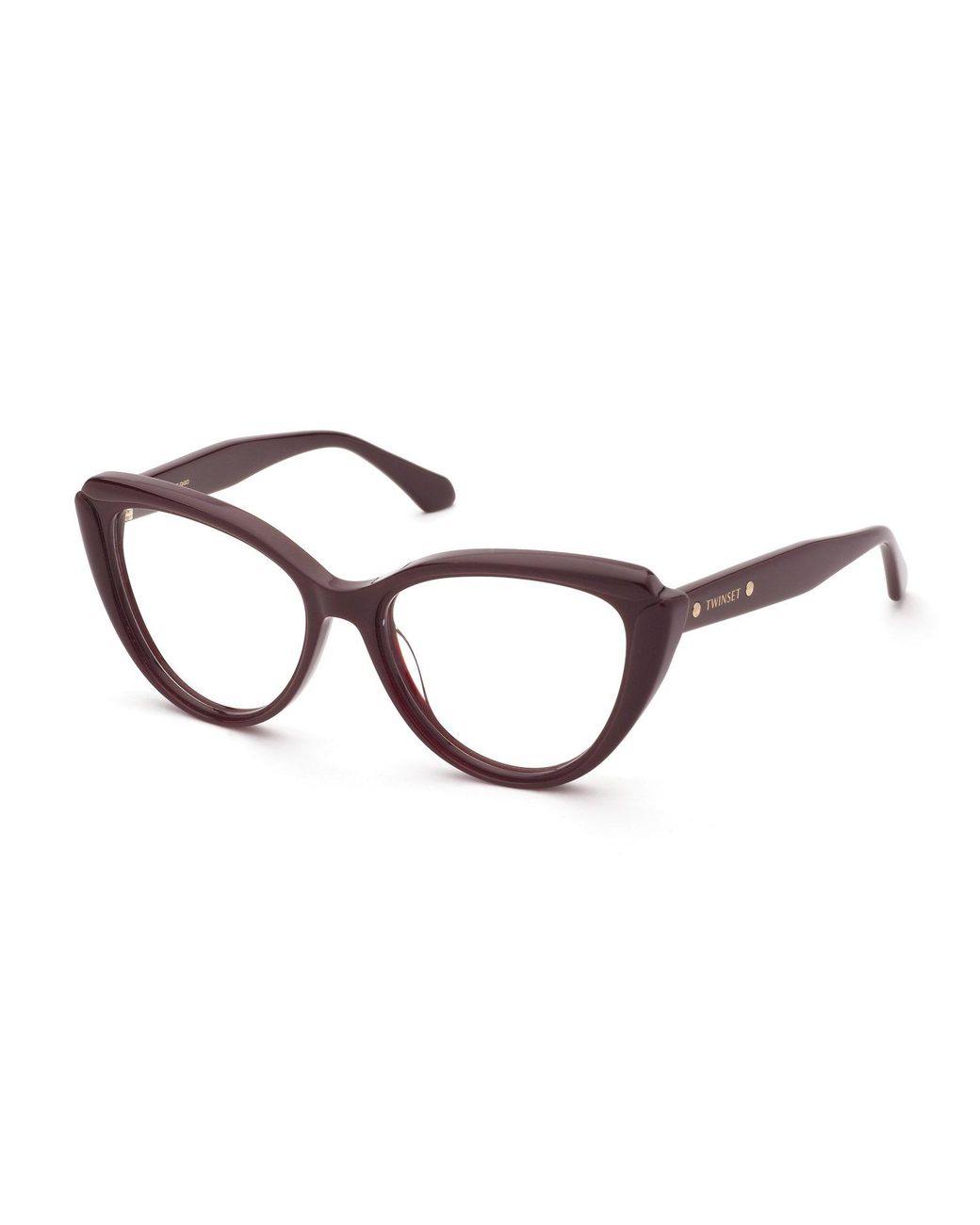Twinset Black Vtw078 09Fd Optical Frames Acetate Butterfly