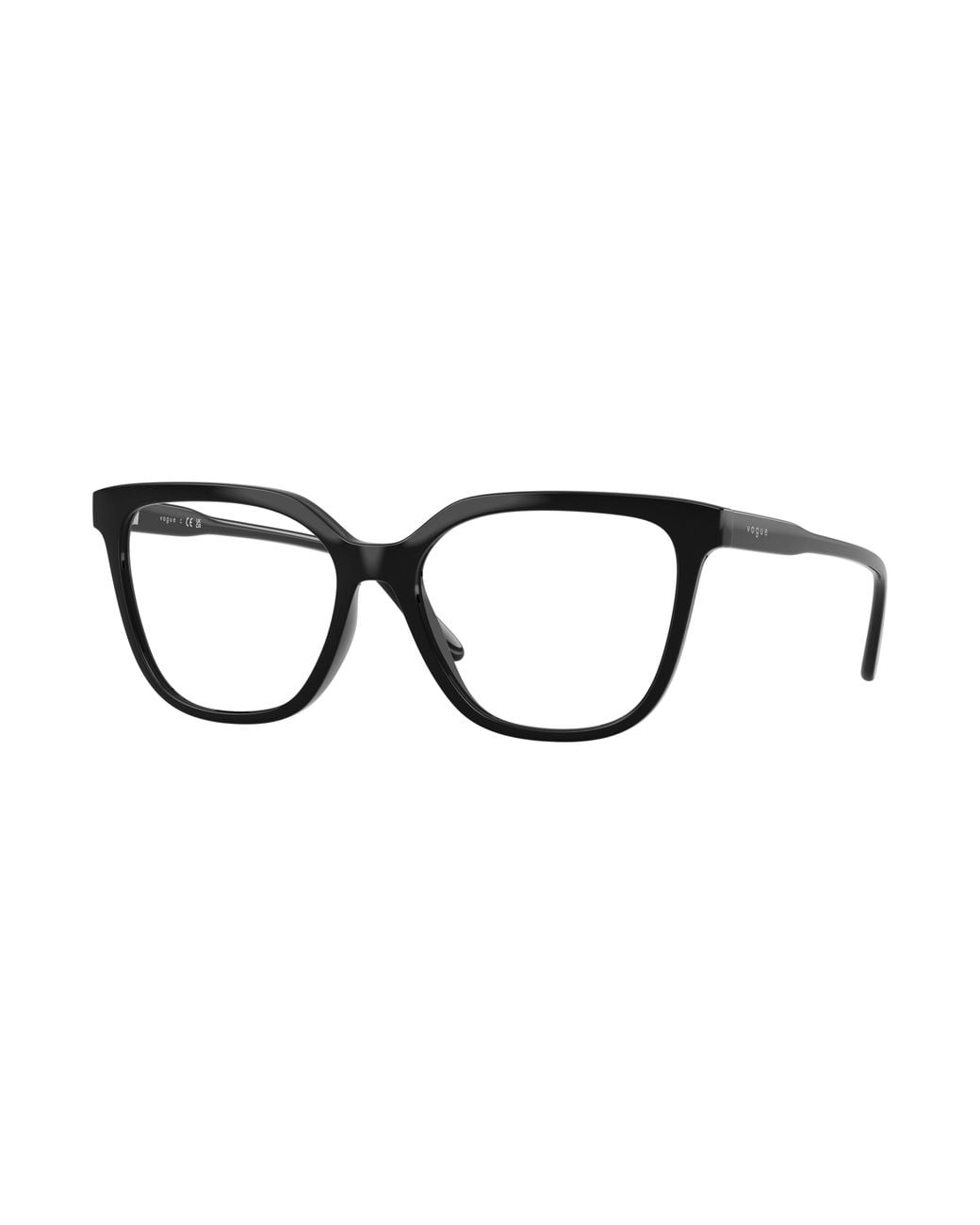 Vogue Eyewear Black Vo5750 W44 Optical Frames Nylon Transparent Squared Normal