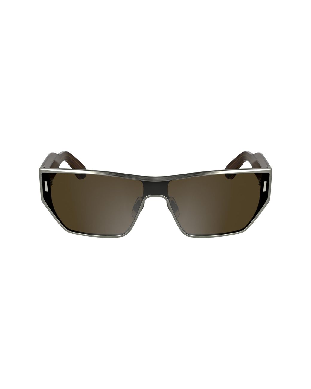 Calvin Klein Black Ck25102S 071 Sunglasses Metal Squared Normal
