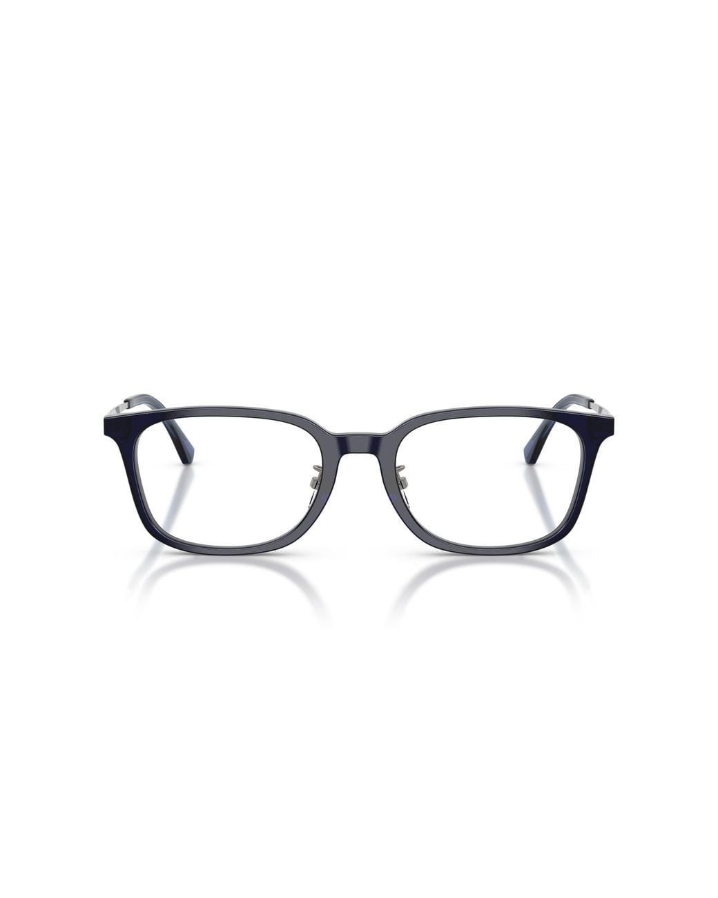 Emporio Armani Black Ea3296D 5358 Optical Frames Acetate Transparent Geometric Normal for men