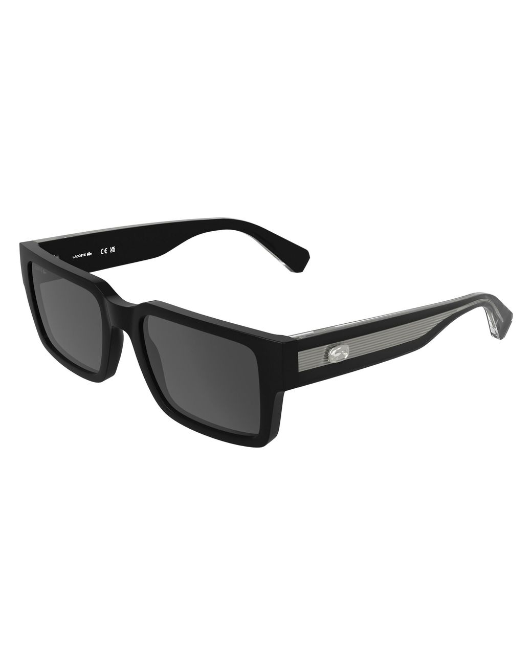 Lacoste Black L6089S 001 Sunglasses Bio-Injected Squared Normal for men