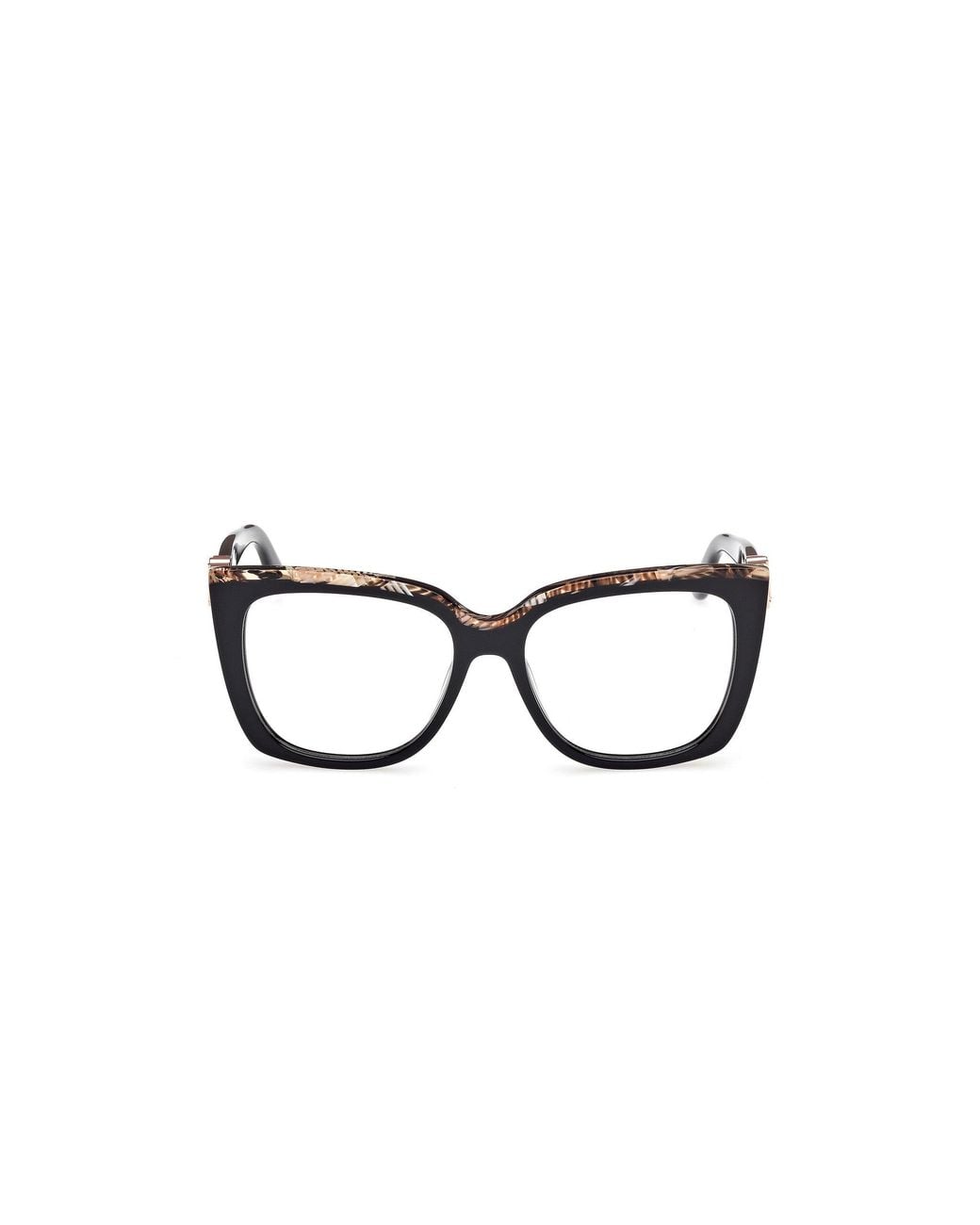 Guess Black Gm50032 005 Optical Frames Acetate Squared Normal