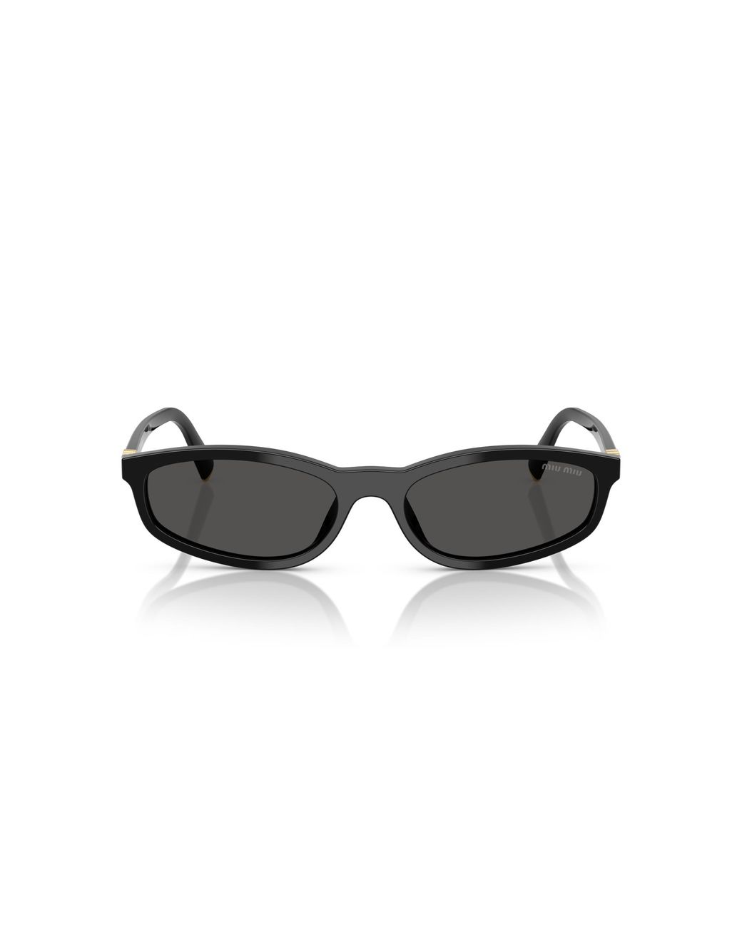 Miu Miu Black Mu A06S 16K08Z Sunglasses Acetate Geometric Normal