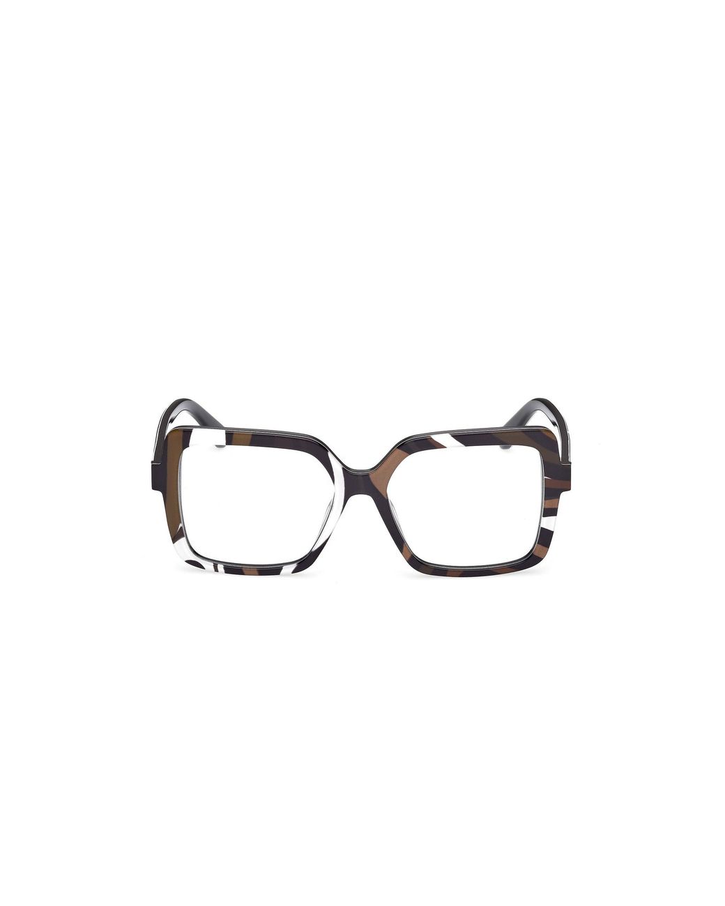 Emilio Pucci Black Ep5265 99 Optical Frames Acetate Squared Normal