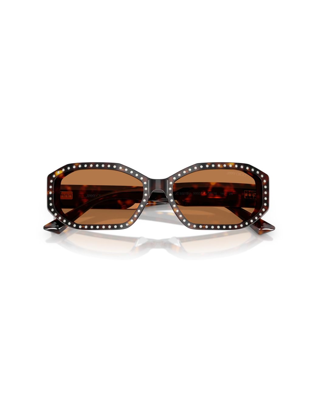 Jimmy Choo Black Jc5021Bu 500273 Sunglasses Acetate Round Normal