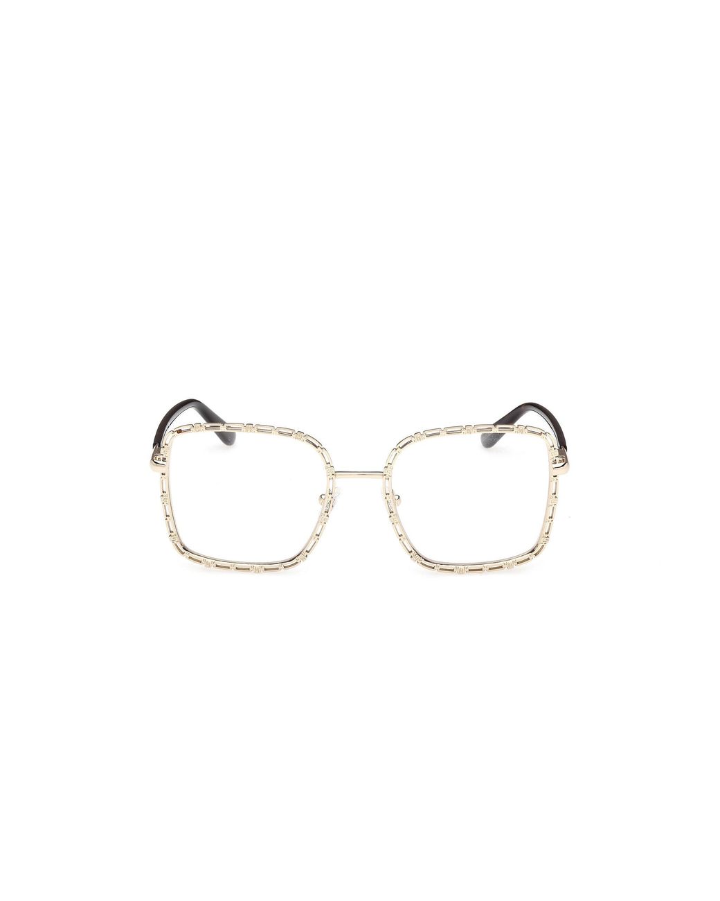 Guess Black Gu50364 033 Optical Frames Metal Squared Normal