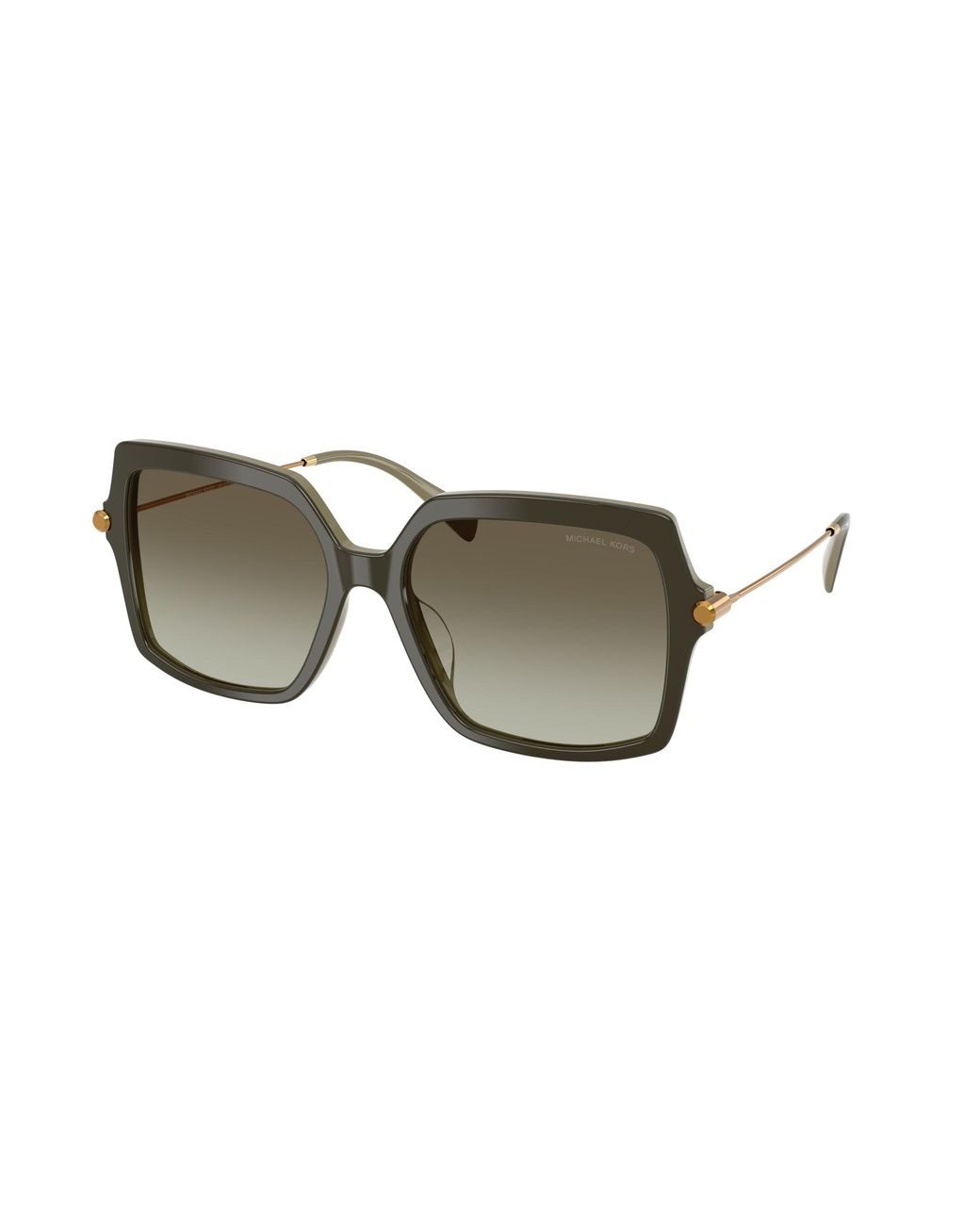 Michael Kors Black Mk2247U Quogue 40193M Sunglasses Acetate Verde Squared Normal Shaded