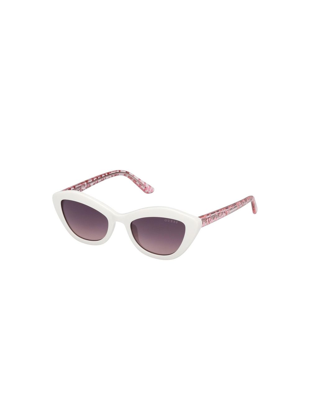 Guess Black Gu00229 21B Sunglasses Injected Smoke Geometric Normal