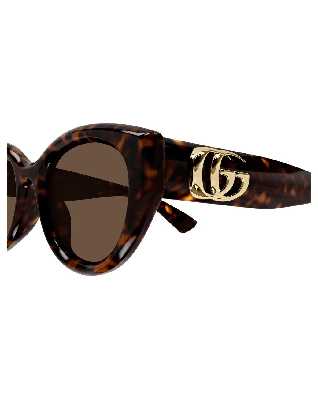Gucci Black Gg1976Sk 003 Sunglasses Injected Round