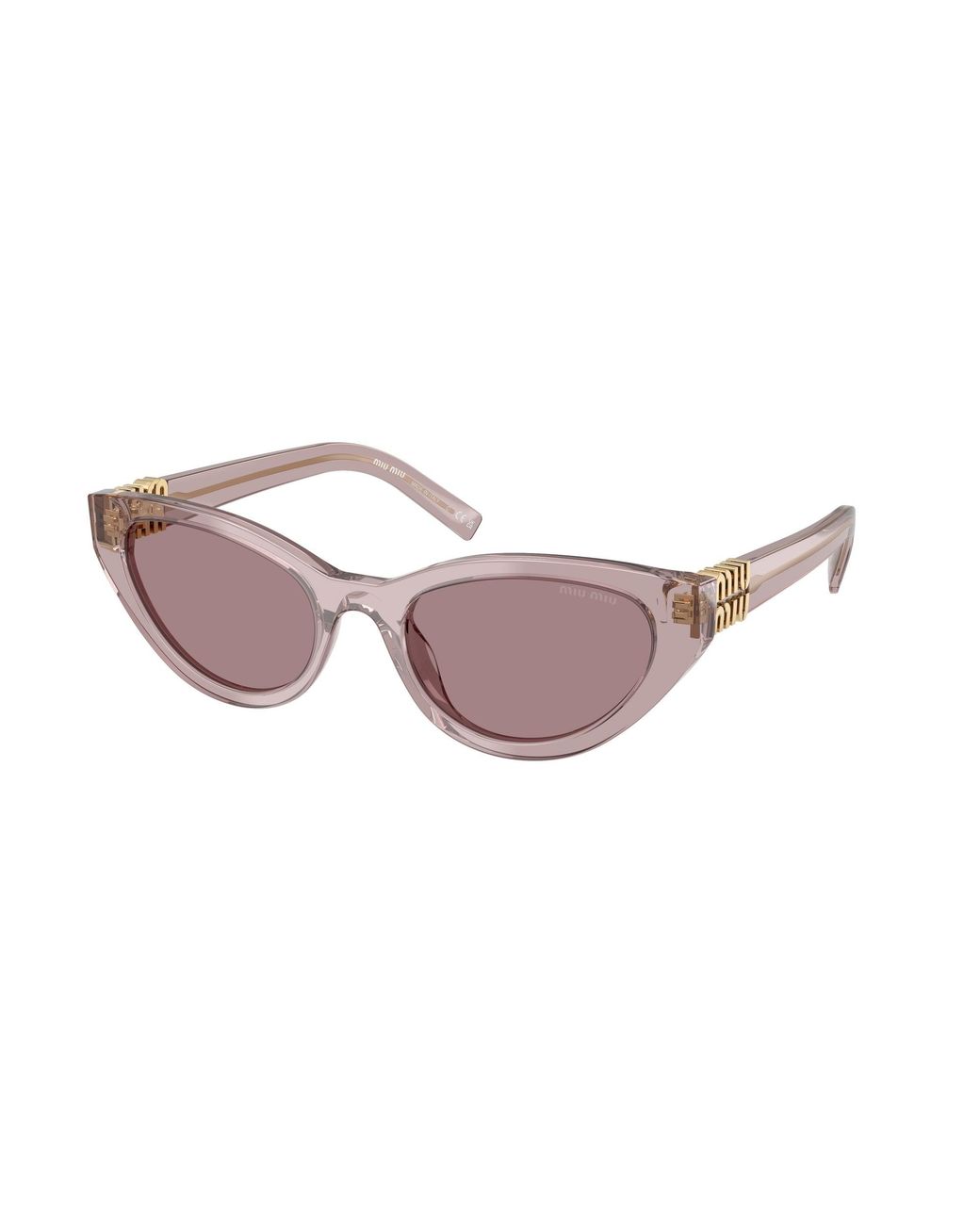 Miu Miu Black Mu A04S 12W20I Sunglasses Acetate Butterfly Normal