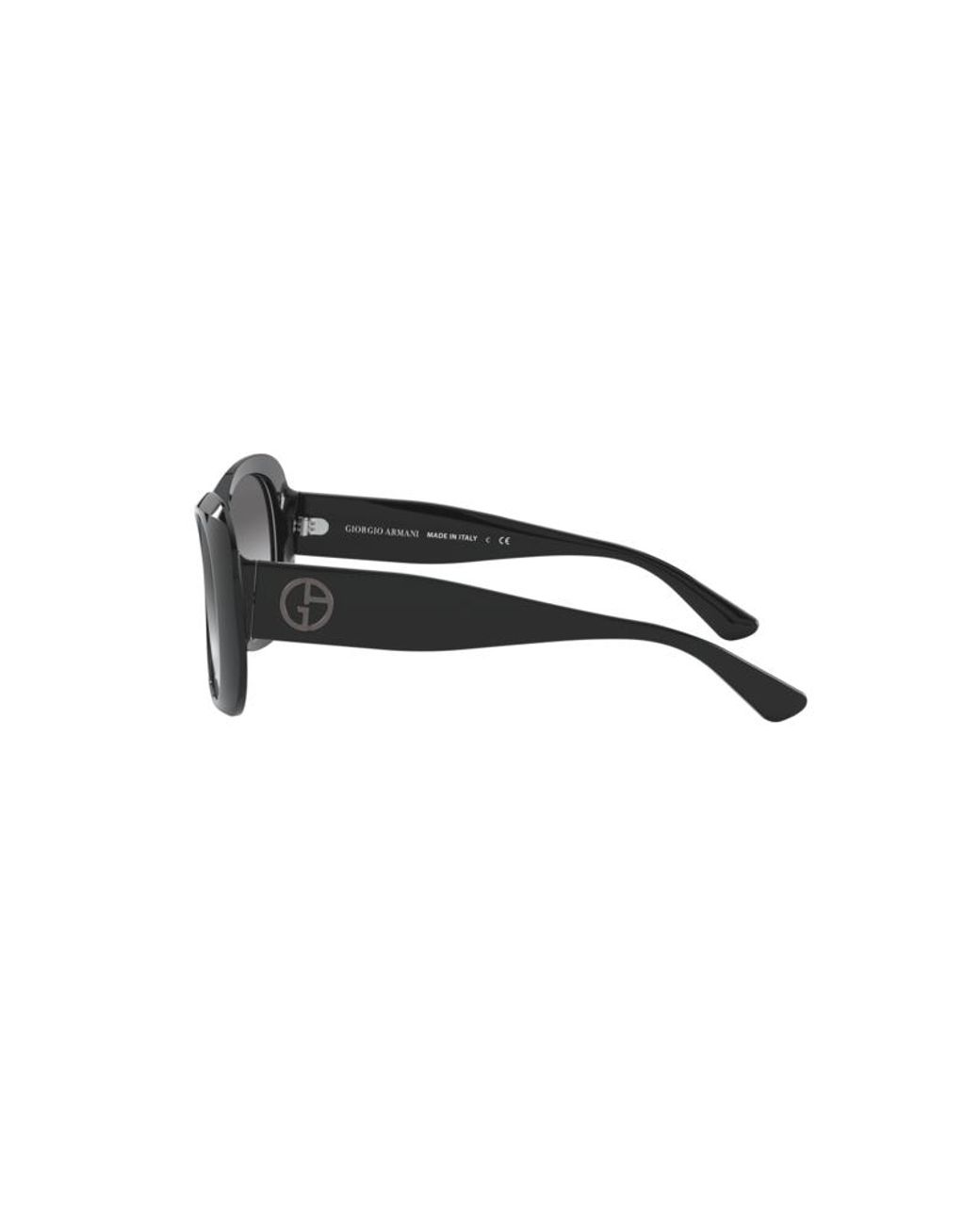 Giorgio Armani Black Ar8132 500111 Sunglasses Acetate Butterfly Normal Shaded
