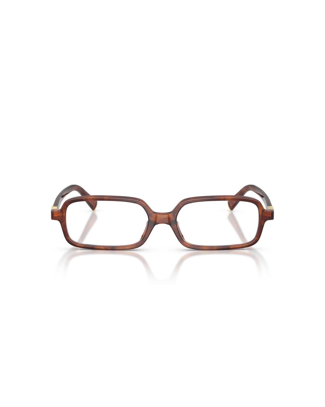 Miu Miu Black Mu 01Yv 26E1O1 Optical Frames Acetate Squared Normal