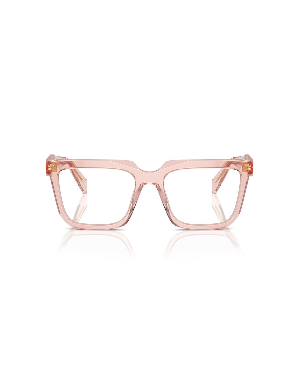 Prada Black Pr A19V 19Q1O1 Optical Frames Acetate Squared Normal