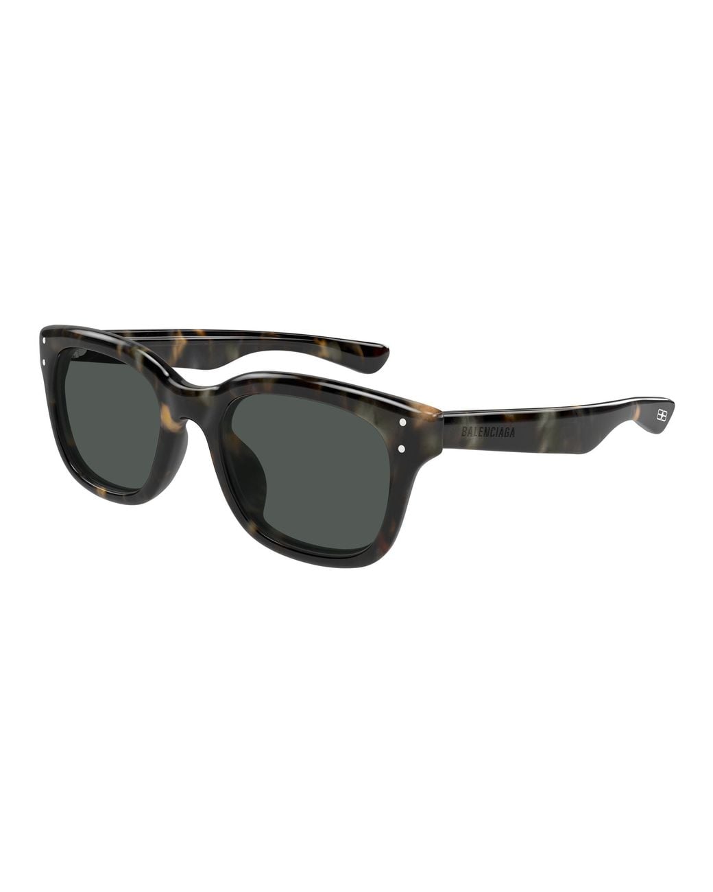 Balenciaga Black Bb0522Sk 002 Sunglasses Acetate Squared