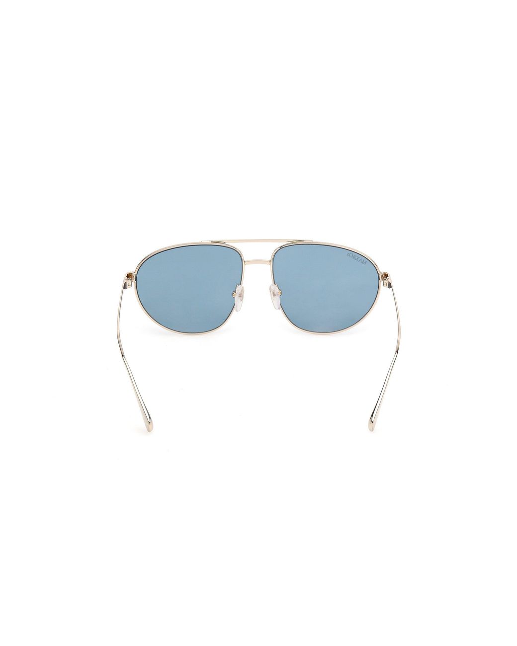 MAX&Co. Blue Mo0172 32N Sunglasses Metal Pilot Normal