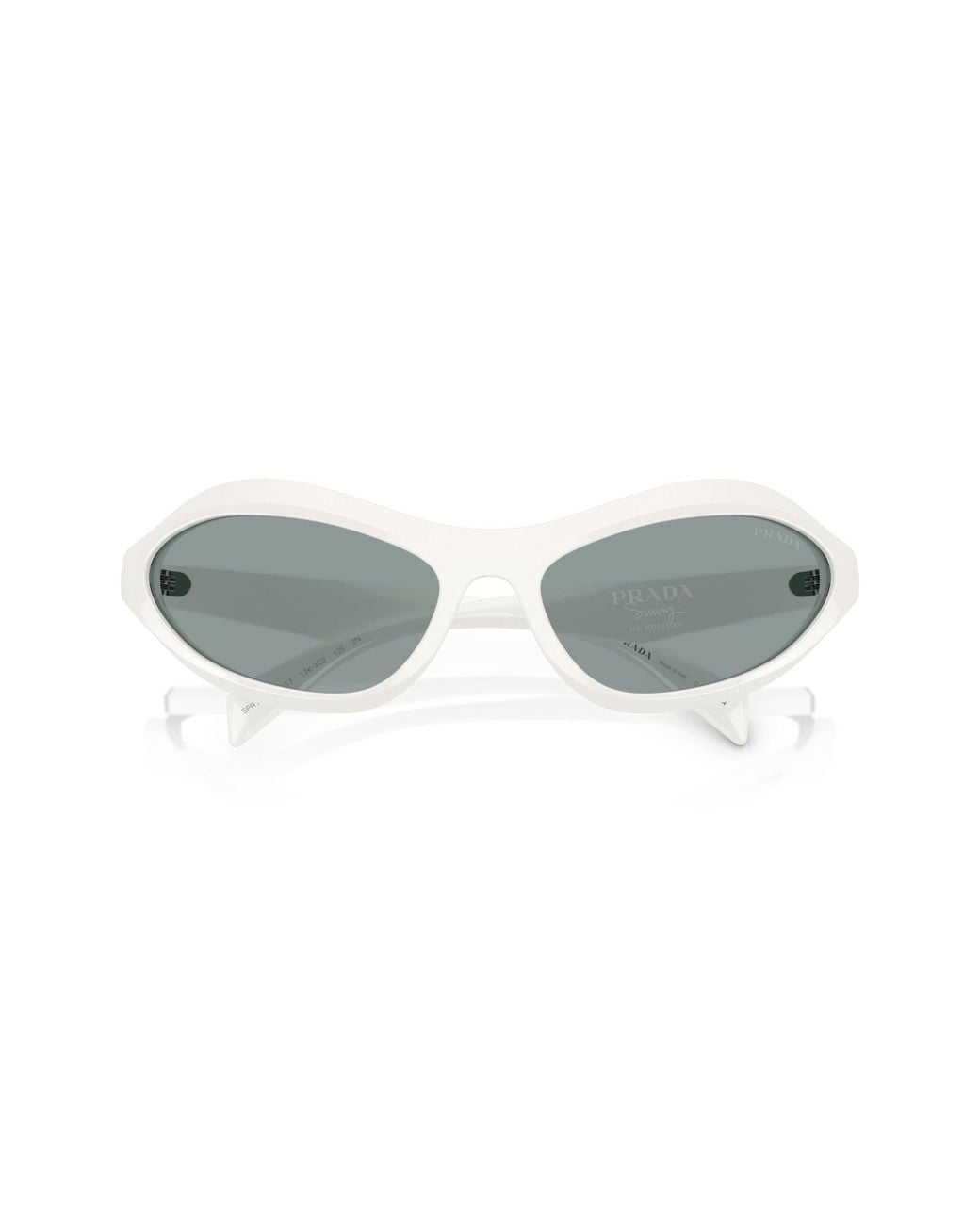 Prada Black Pr A20S 17K3C2 Sunglasses Acetate Geometric Normal