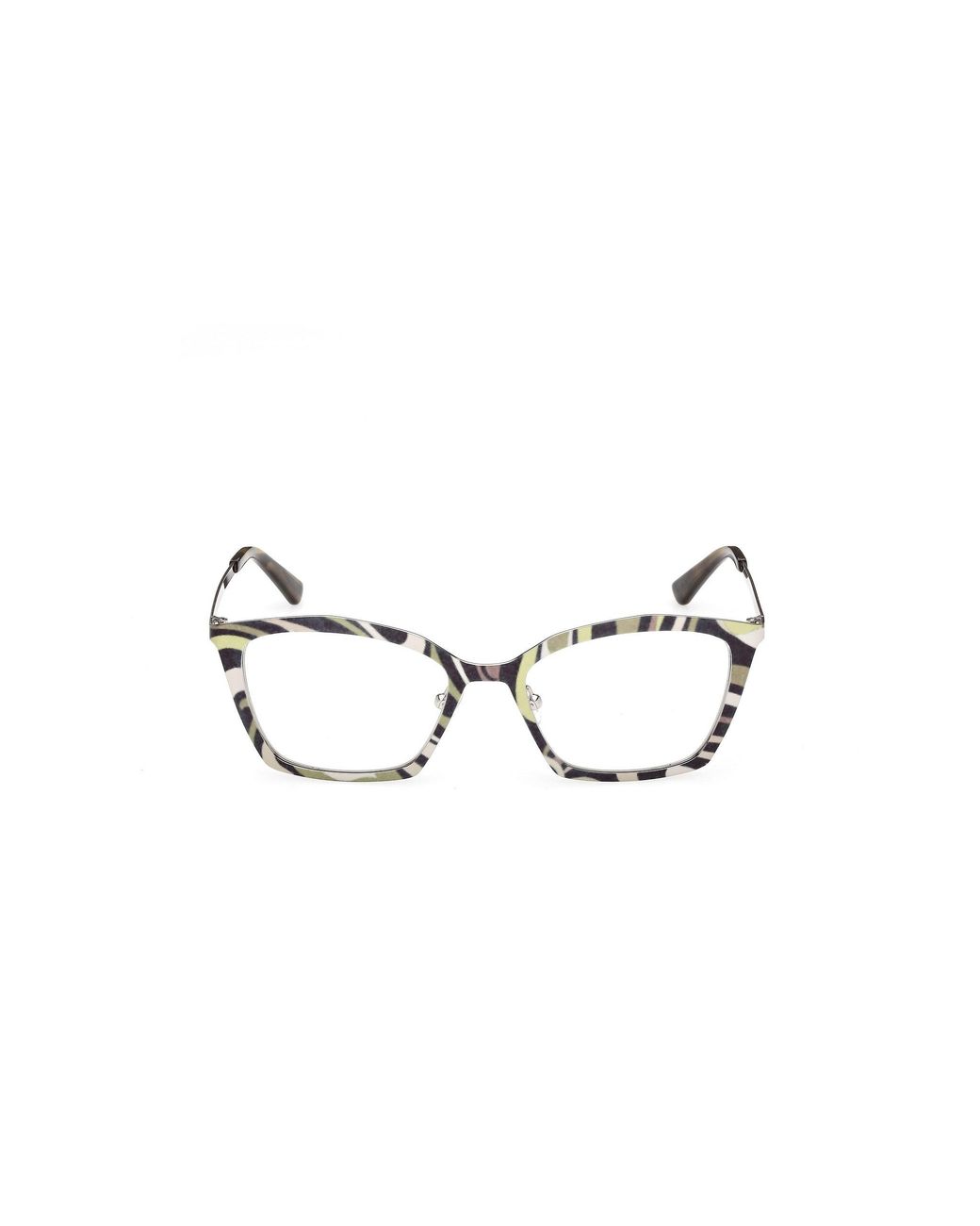 Emilio Pucci Black Ep5276 099 Optical Frames Metal Squared Normal