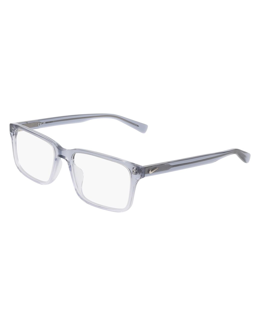 Nike Black 1001Y 462 Optical Frames Acetate Squared Normal