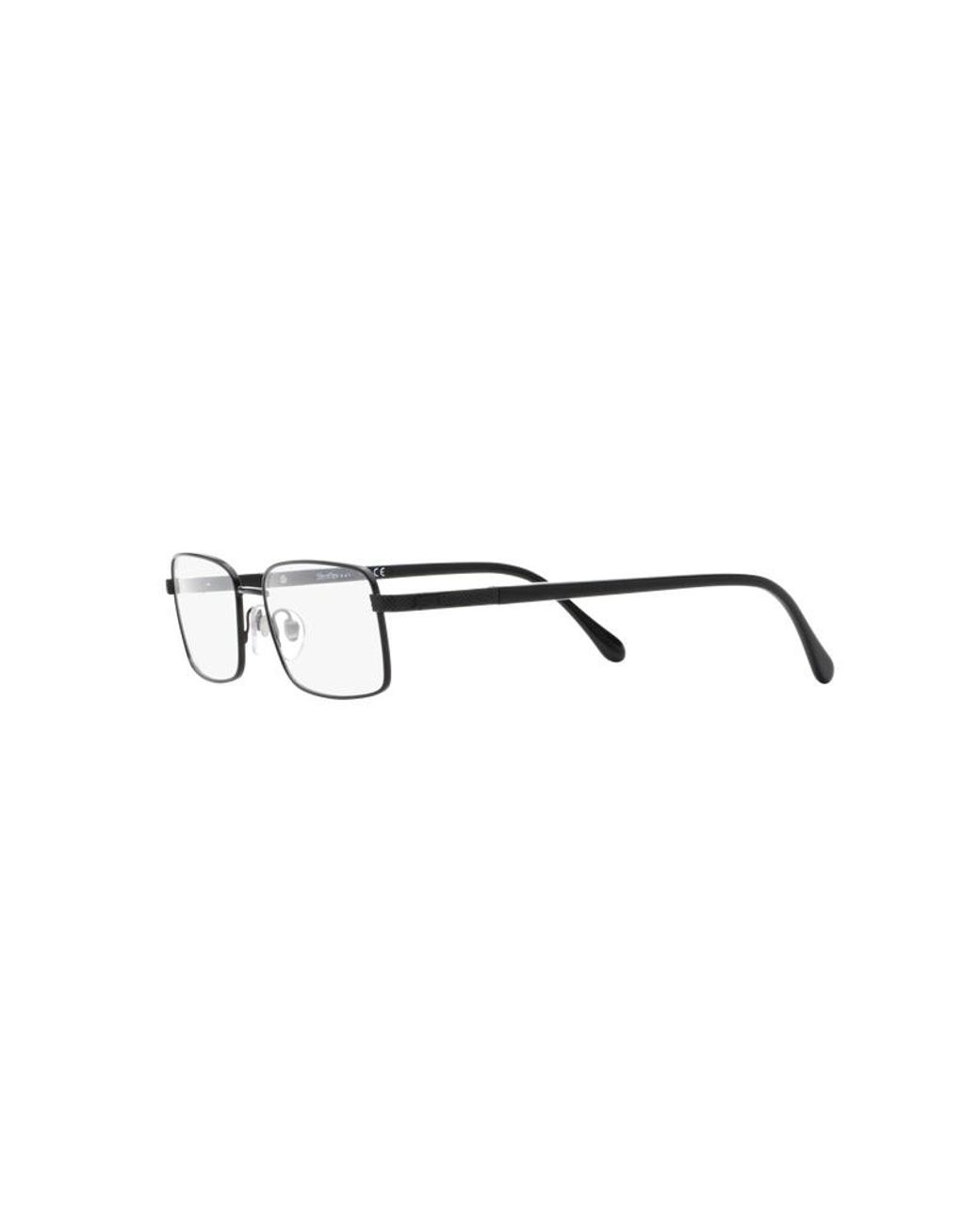Sferoflex Black Sf2265 136 Optical Frames Metal Squared for men