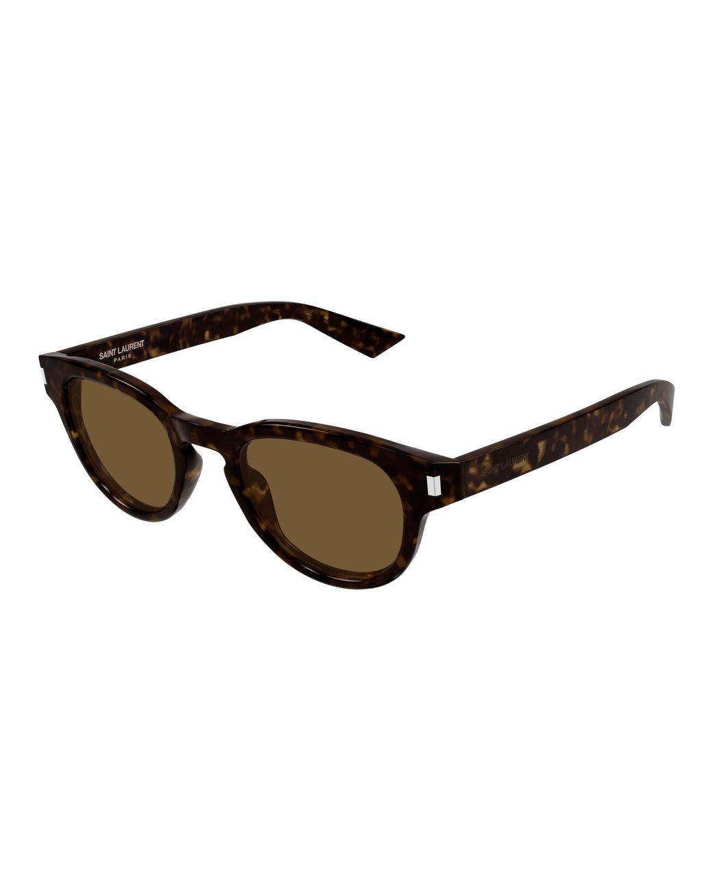 Saint Laurent Black Sl 876 006 Sunglasses Acetate Round for men