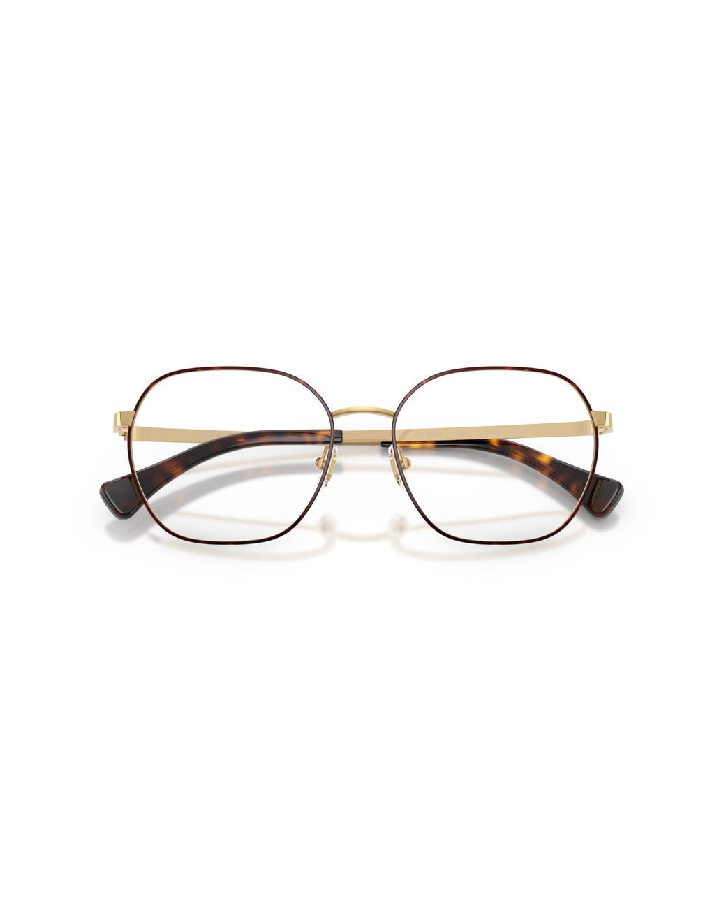 Ralph Lauren Black Ra6051 9454 Optical Frames Metal Transparent Geometric Normal