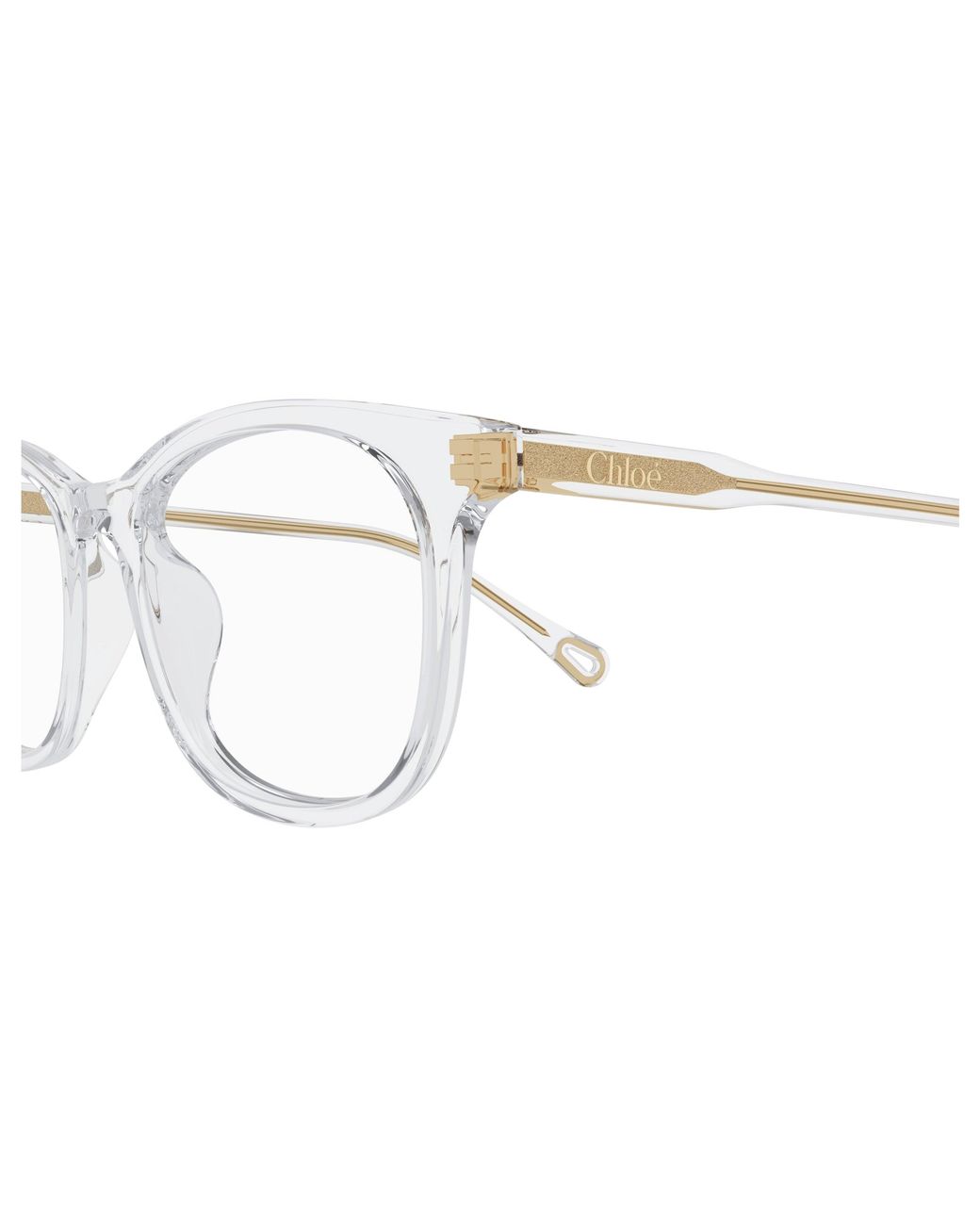 Chloé Black Ch0314Oa 004 Optical Frames Acetate Transparent Squared