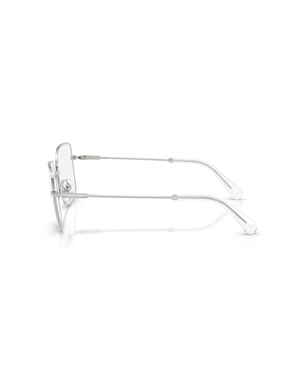 Swarovski Black Sk1041 4001 Optical Frames Metal Transparent Squared Normal