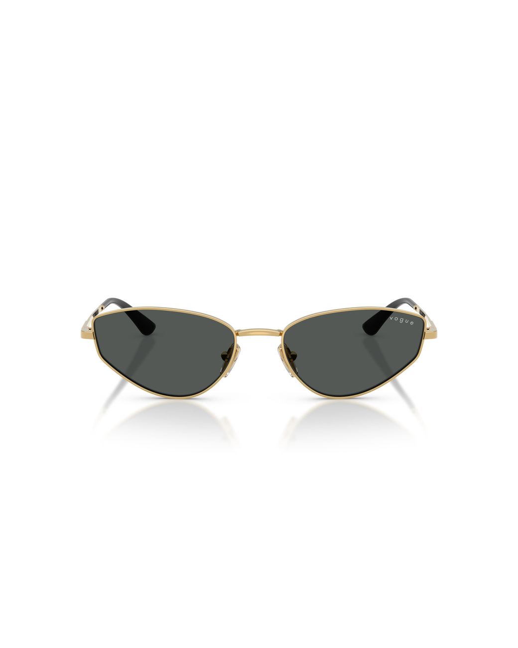 Vogue Eyewear Black Vo4339S 280/87 Sunglasses Metal Cat Eye Normal
