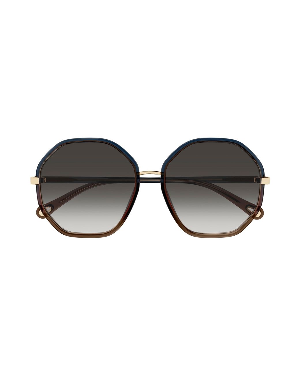 Chloé Black Ch0133Sa 003 Sunglasses Bio-Inject Geometric Shaded