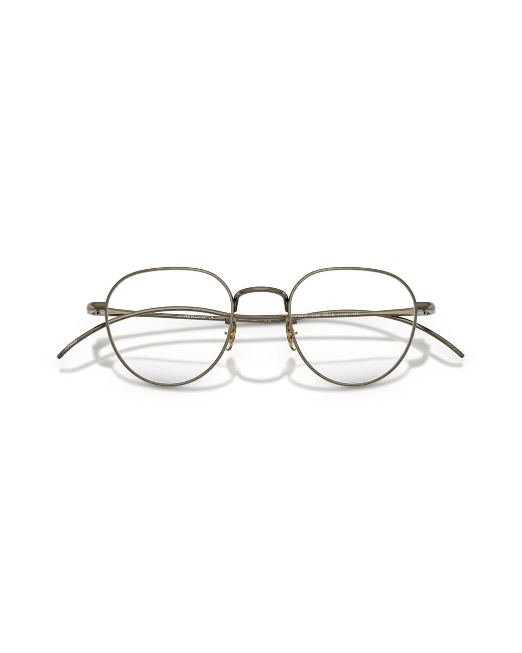 Oliver Peoples Black Ov1383T Tk-16 5284 Optical Frames Titanium Transparent Pantos Normal