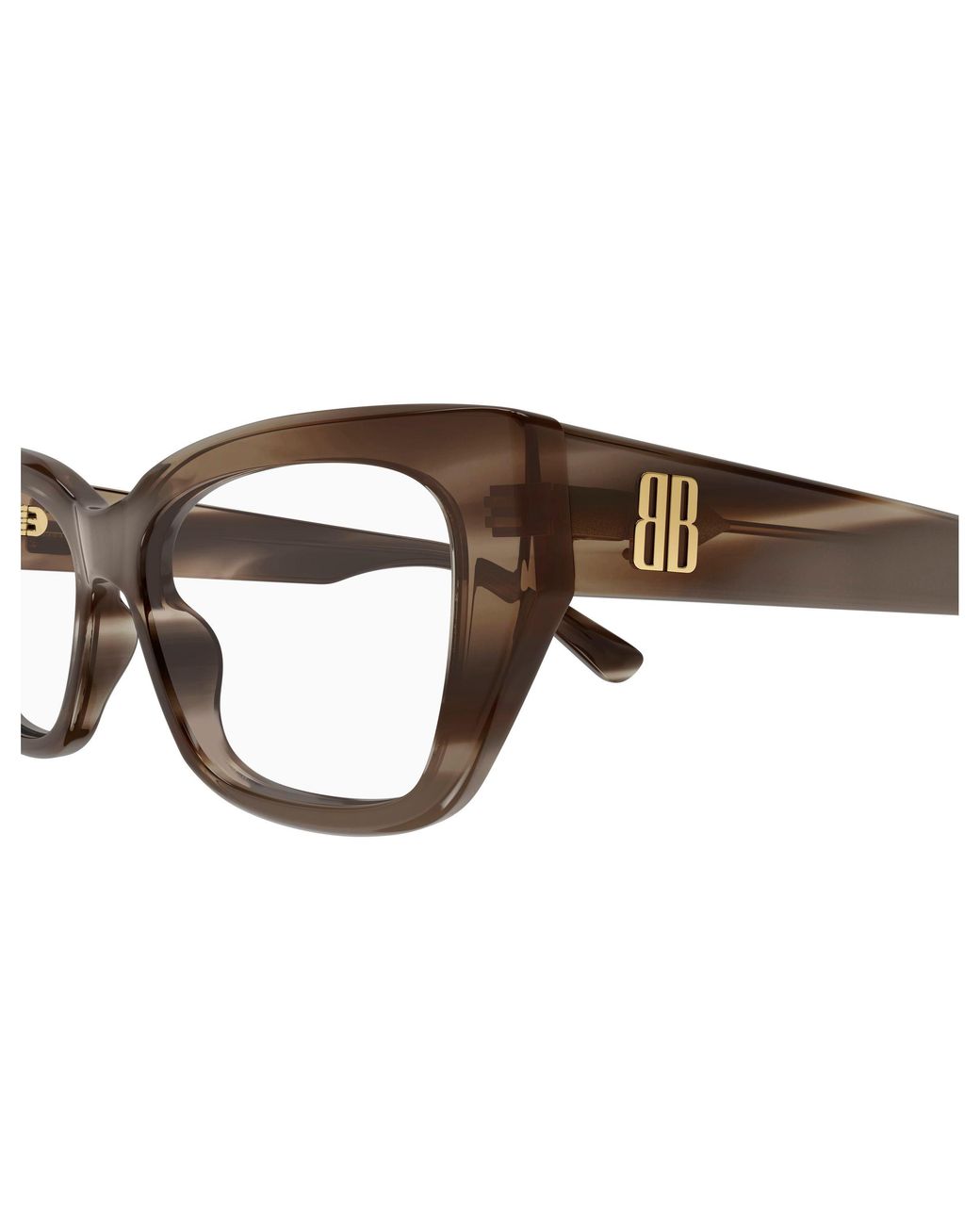 Balenciaga Black Bb0483O 004 Optical Frames Acetate Transparent Squared
