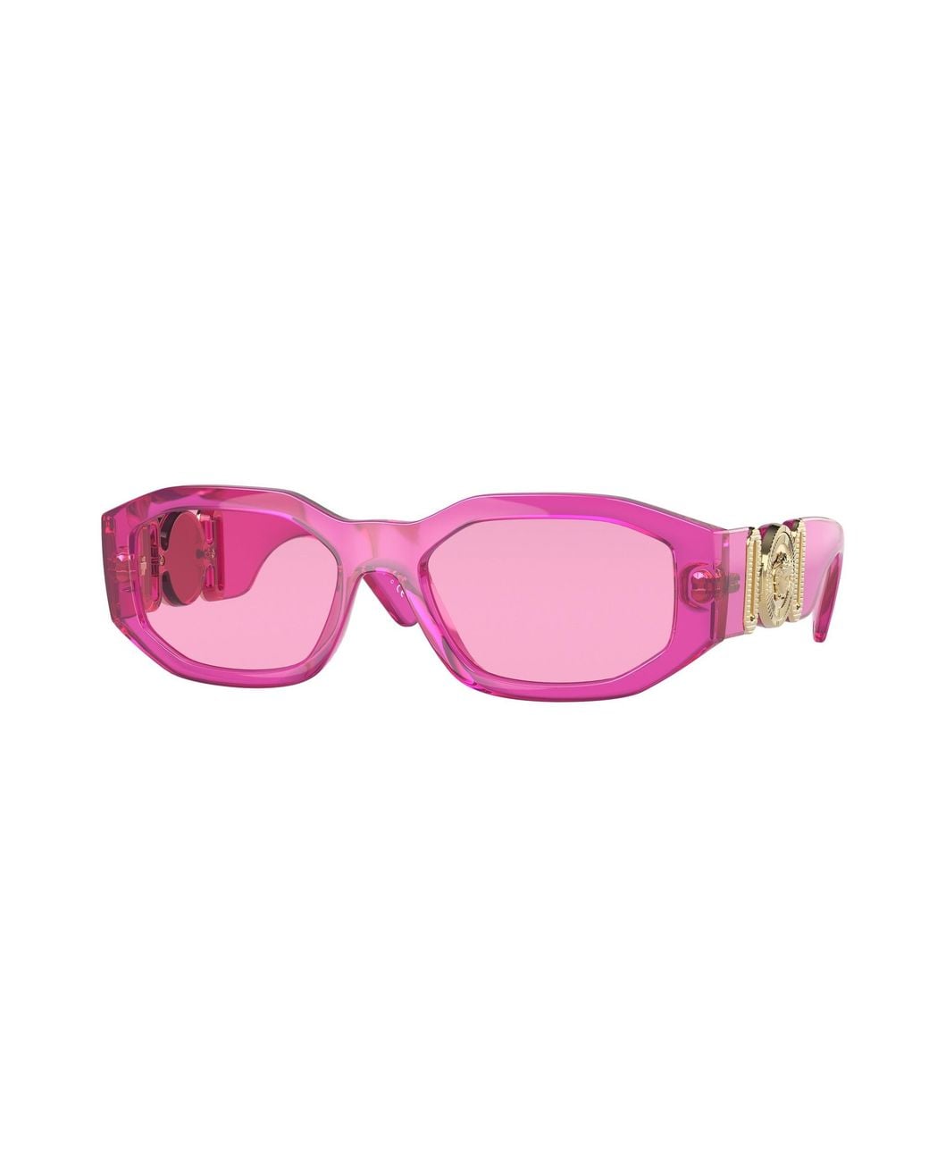 Versace Pink Ve4361 5334/5 Sunglasses Nylon Geometric Normal