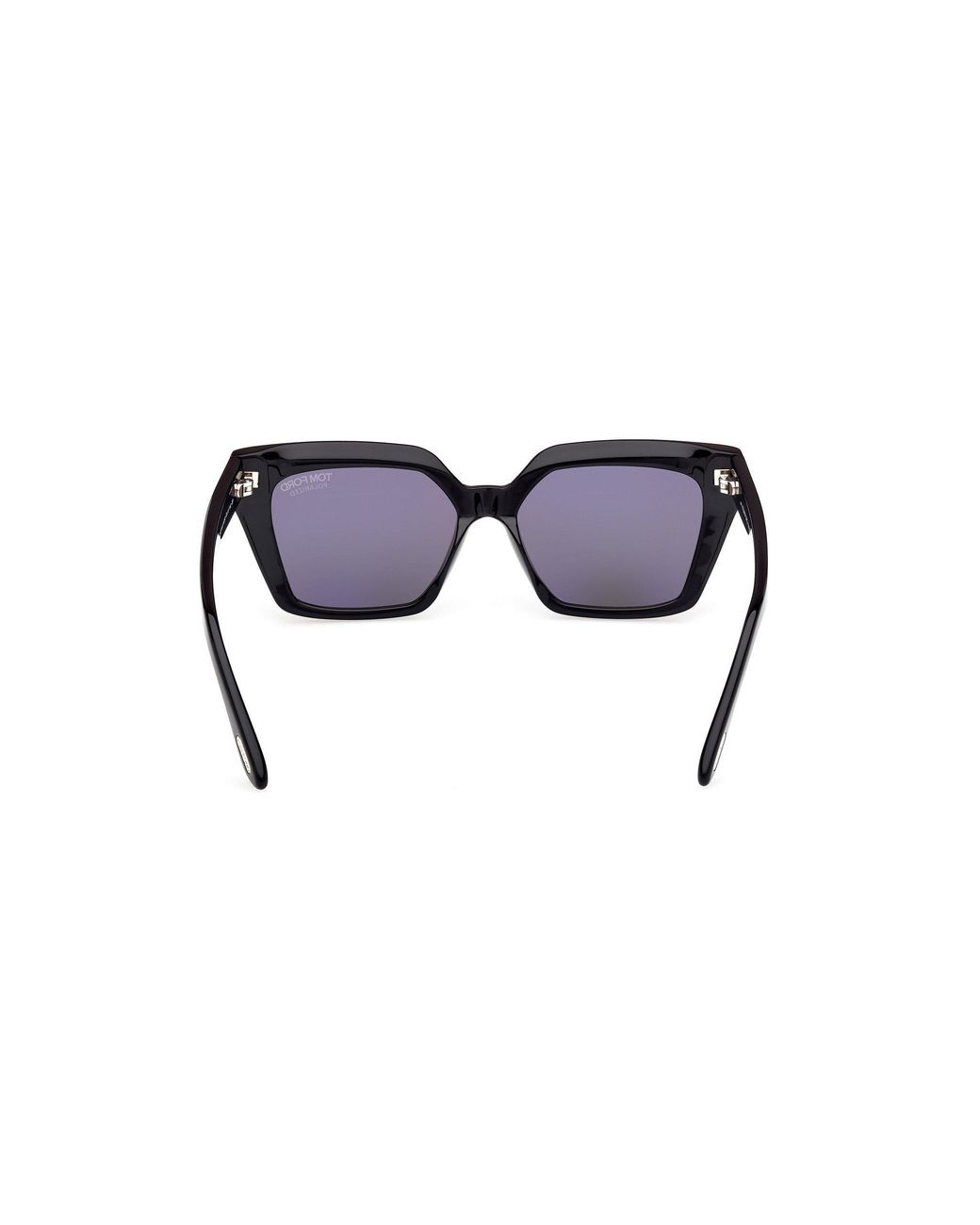 Tom Ford Black Ft1030 Winona 01D Sunglasses Acetate Smoke Cat Eye Polarized