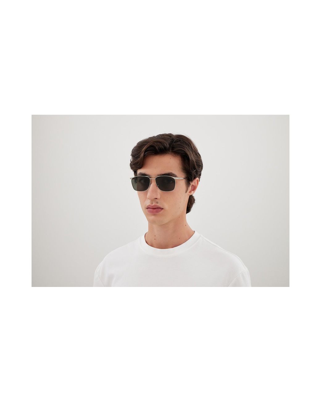 Saint Laurent Black Sl 796 Vincent 002 Sunglasses Metal Pilot for men