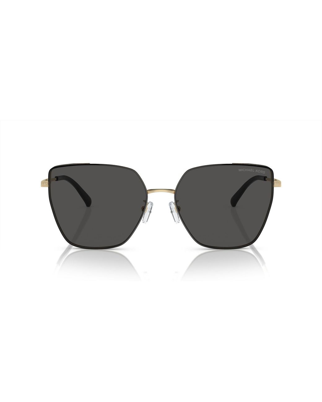 Michael Kors Black Mk1143D Fuji 101687 Sunglasses Metal Cat Eye Normal
