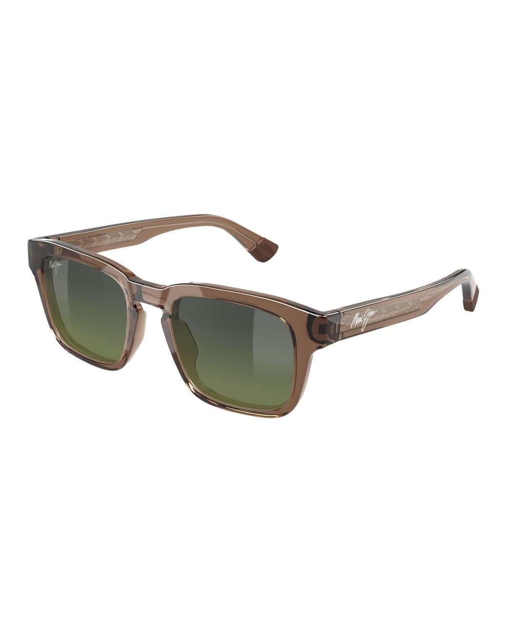 Maui Jim Black Mj0643S 003 Occhiali Da Sole Bio-Iniettato Verde Squadrata