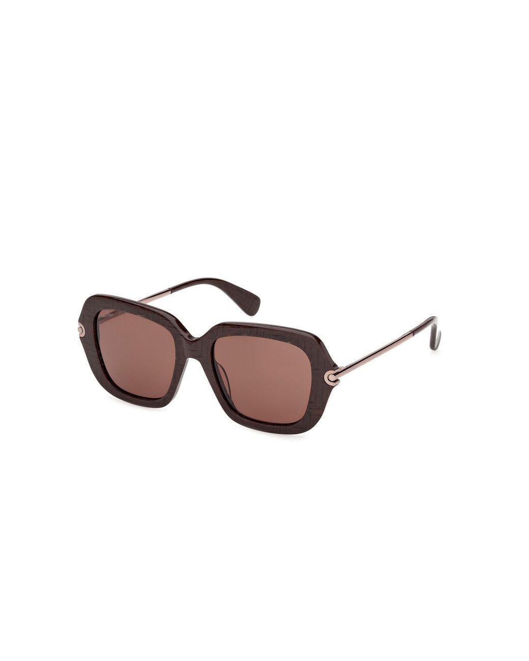 Max Mara Black Mm0213 50E Sunglasses Acetate Butterfly Normal