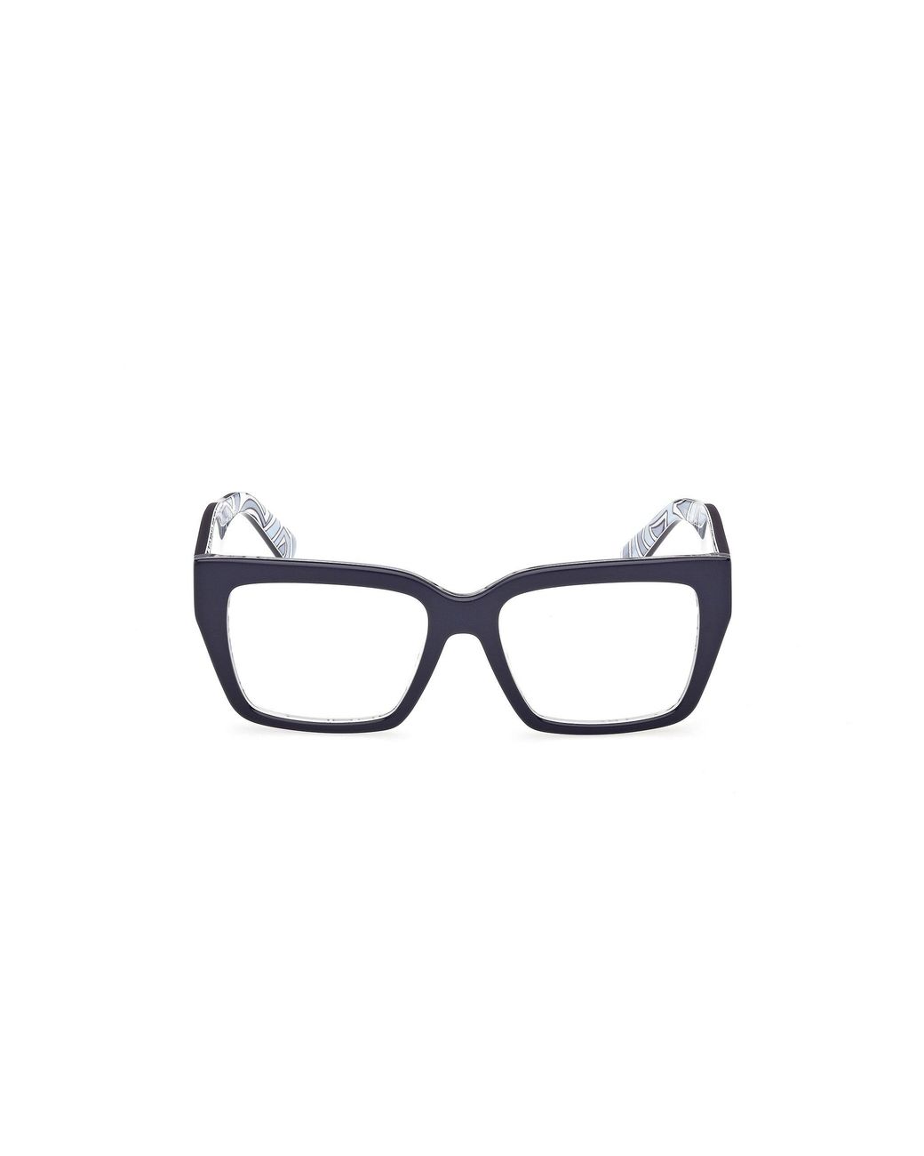 Emilio Pucci Black Ep5284 92 Optical Frames Acetate Squared Normal