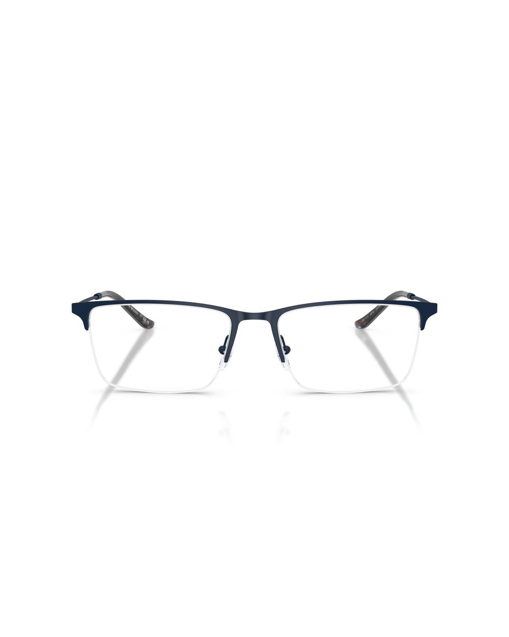 Emporio Armani Black Ea1171 3001 Optical Frames Metal Squared Normal for men