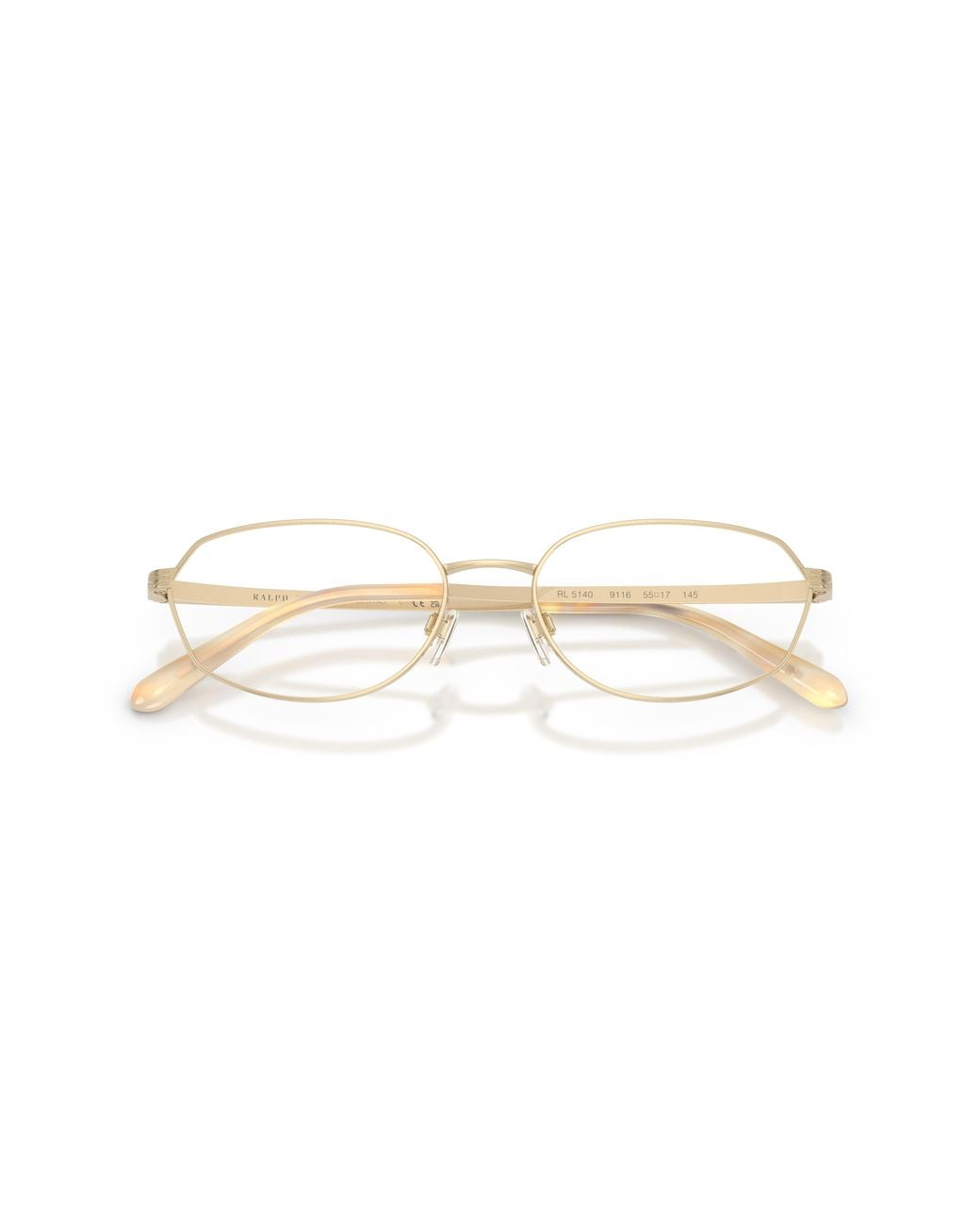 Ralph Lauren Black Rl5140 9116 Optical Frames Metal Transparent Geometric Normal