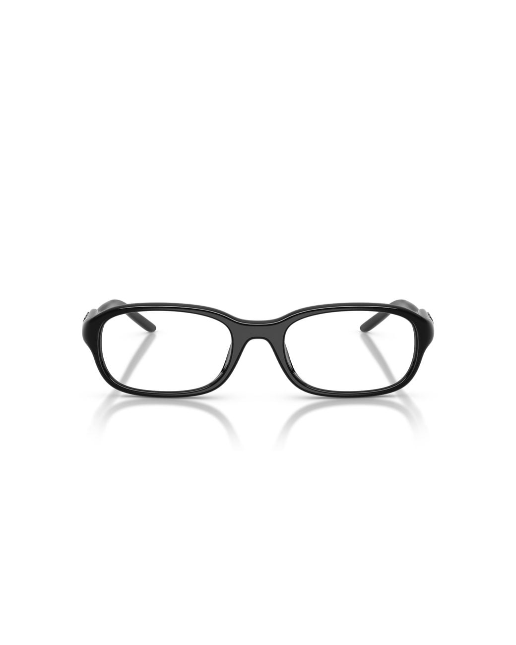 DIESEL Black Dl6015U 2001 Optical Frames Injected Transparent Squared Normal