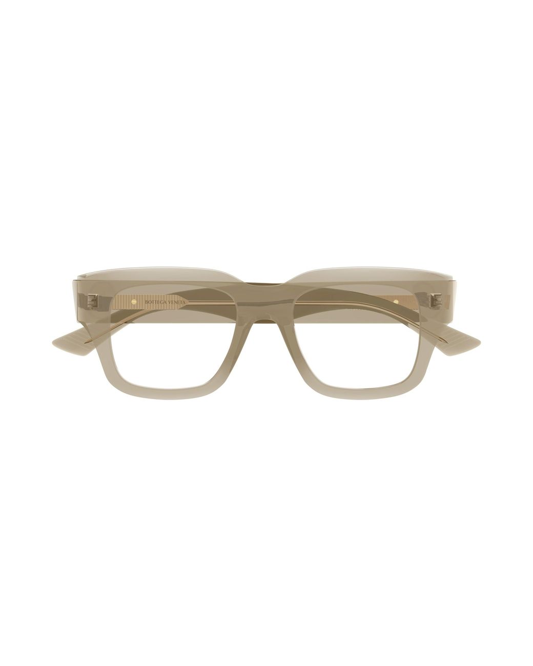 Bottega Veneta Black Bv1361O 008 Optical Frames Acetate Transparent Squared for men