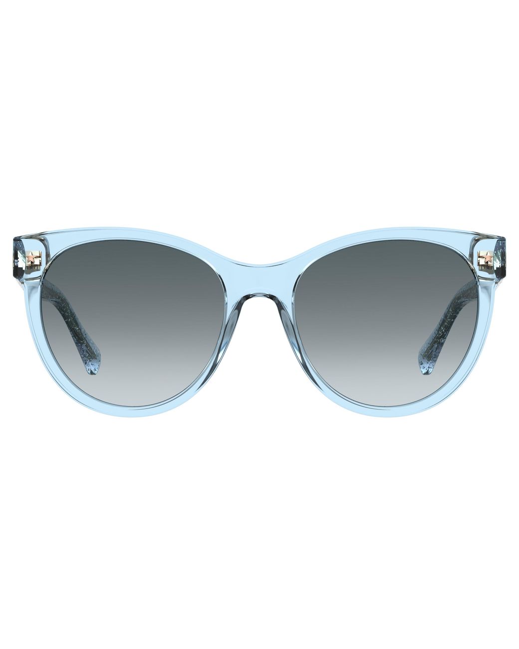 Chiara Ferragni Black Cf 1007/S Mvu/9O Outlet Sunglasses Plastic Cat Eye Shaded