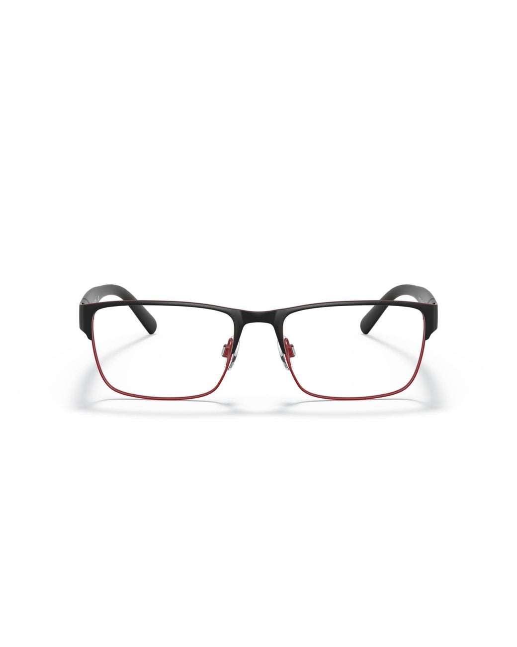 Polo Ralph Lauren Black Ph1175 9191 Optical Frames Metal Squared Normal for men