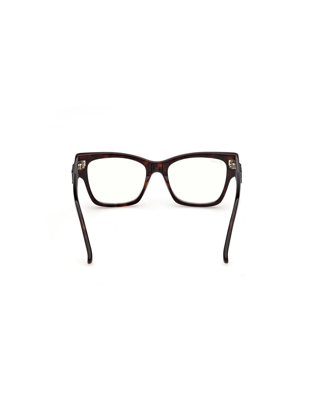 Max Mara Black Mm5251-B 52 Optical Frames Acetate Squared Normal